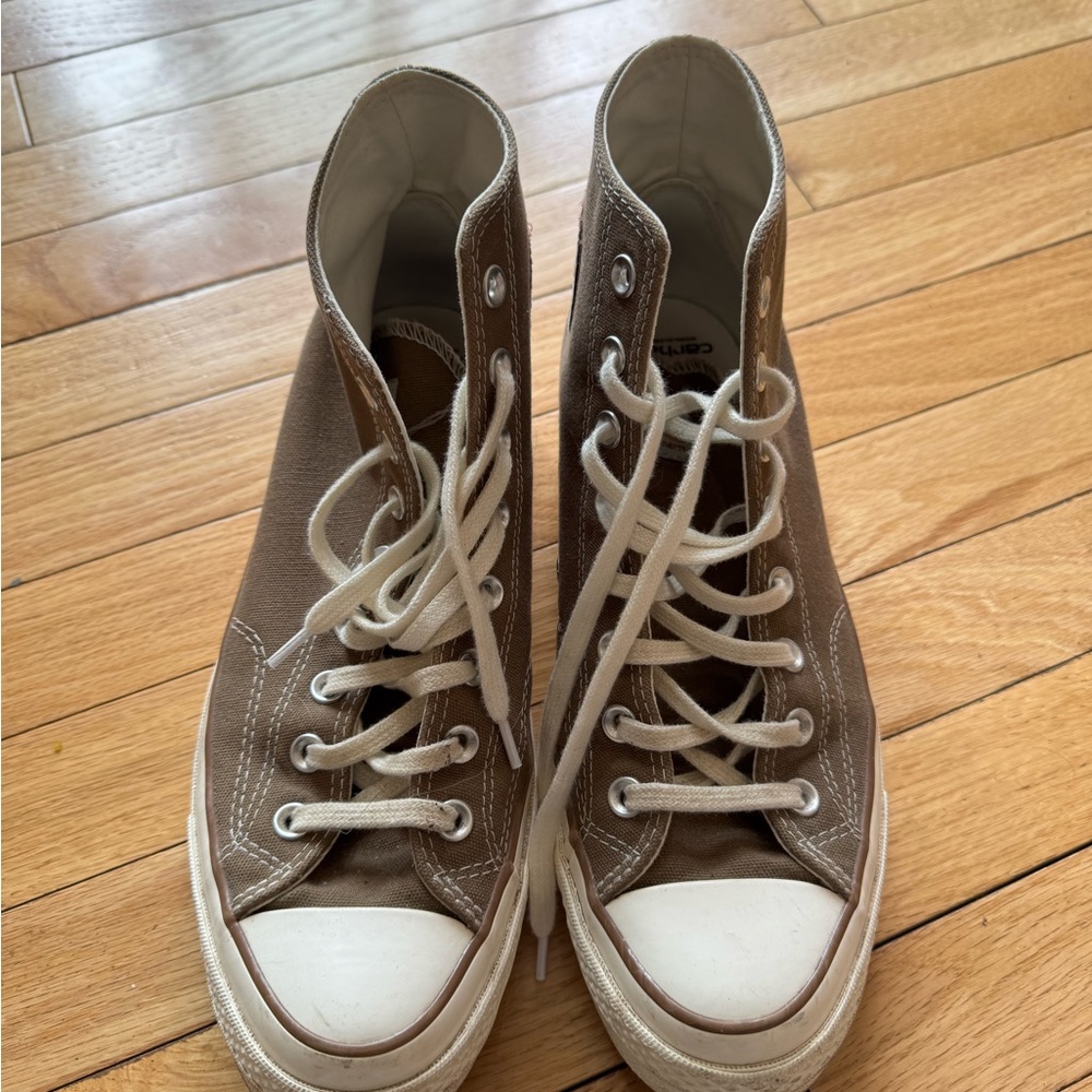 Carhartt x Converse Men's Brown High-Top Sneakers